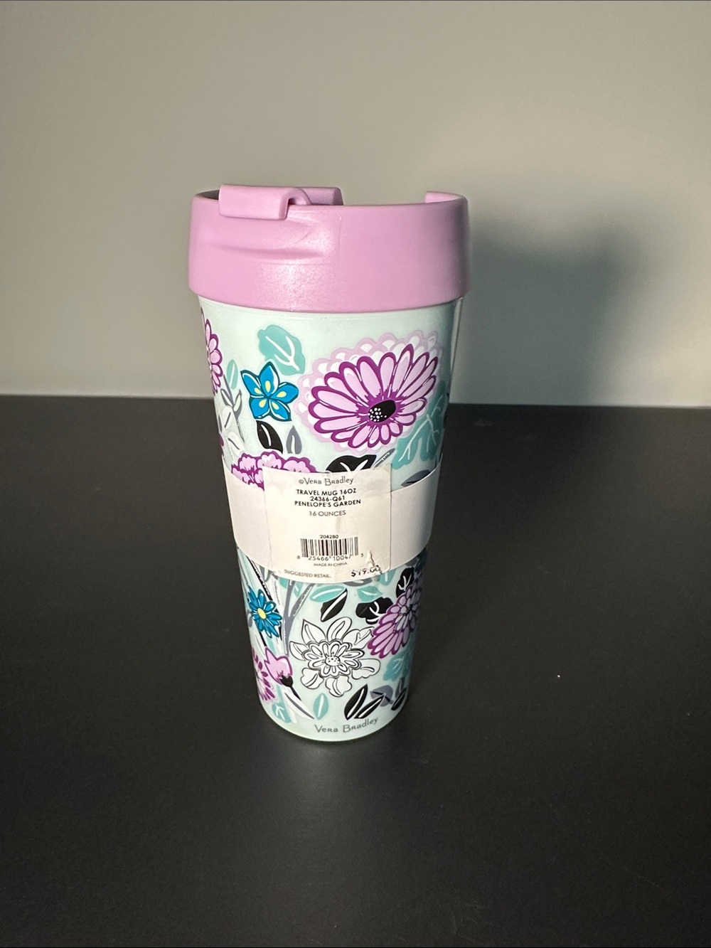 Vera Bradley Travel Mug 16oz - Picture 3 of 8